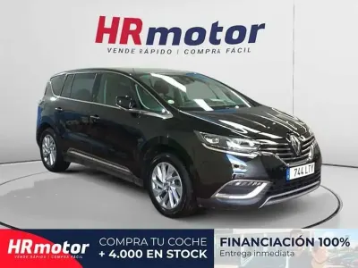 Usado Renault Espace Life 131 CV (96 kW) 2016 Negro Monovolumen