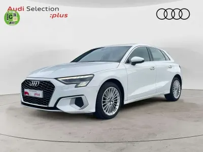 Usado Audi A3 Sportback Advanced 116 CV (85 kW) 2021 Blanco Utilitario