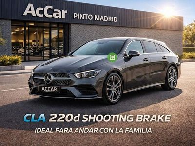 Usado Mercedes CLA220 Shooting Brake 190 CV (139 kW) 2021 Gris / plata Familiar