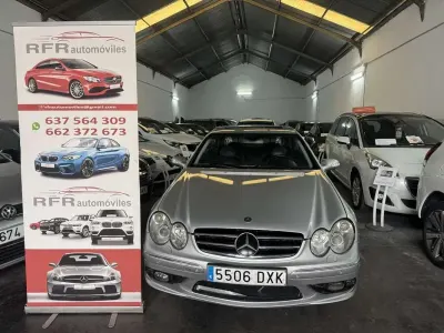 Usado Mercedes CLK200 306 CV (225 kW) 2005 Gris Coupe