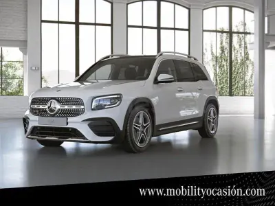 Usado Mercedes GLB220 AMG line 190 CV (139 kW) 2022 Blanco polar SUV