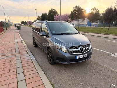 Usado Mercedes V220 Avantgarde 163 CV (119 kW) 2016 Azul Monovolumen