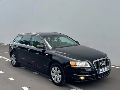 Usado Audi A6 180 CV (132 kW) 2008 Negro Familiar