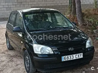 Usado Hyundai Getz 63 CV (46 kW) 2004 Negro Utilitario