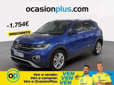 Usado VW T-Cross Sport 110 CV (80 kW) 2021 Azul SUV