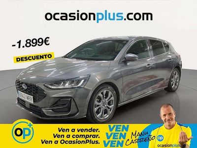 Usado Ford Focus ST-Line 155 CV (114 kW) 2024 Gris Utilitario