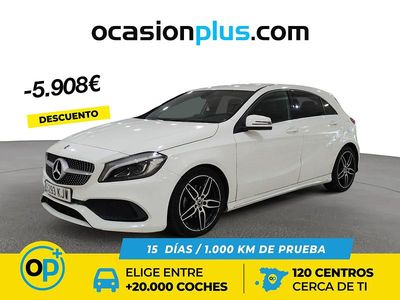 Blanco Usado 2018 Mercedes A180 Berlina | 18.790 € (Precio justo)