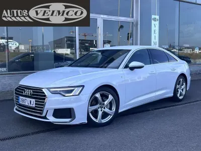 Usado Audi A6 S-Line 204 CV (150 kW) 2022 Blanco Berlina