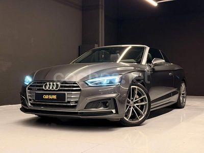 Gris / plata Usado 2018 Audi A5 Cabriolet S-Line Descapotable | 29.900 €