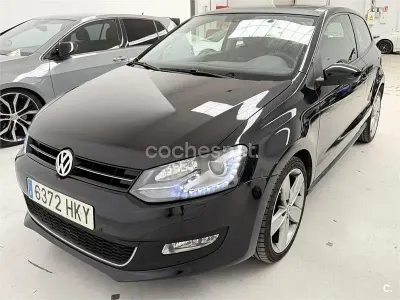 Usado VW Polo R-line 90 CV (66 kW) 2012 Negro Utilitario
