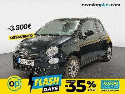 Usado Fiat 500 Dolcevita 70 CV (51 kW) 2022 Negro Descapotable