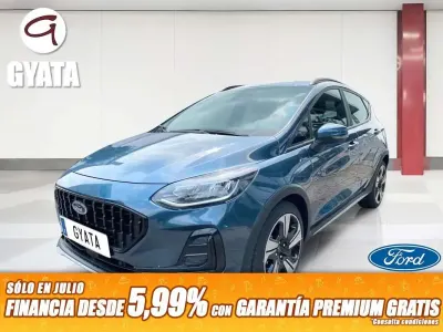 Usado Ford Fiesta Active 125 CV (91 kW) 2022 Azul Utilitario