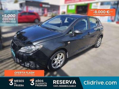 Usado Seat Ibiza Reference 101 CV (74 kW) 2010 Negro Utilitario