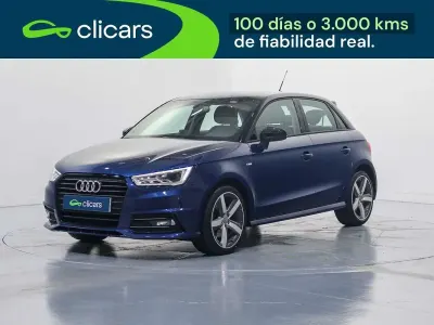 Usado Audi A1 Sportback 125 CV (91 kW) 2017 Azul Utilitario