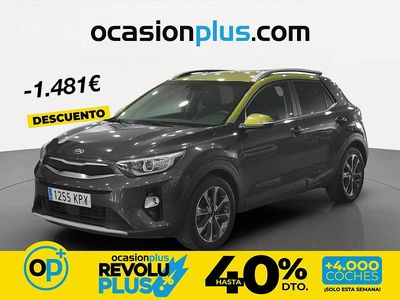 Usado Kia Stonic 100 CV (73 kW) 2018 Negro SUV