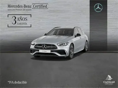Usado Mercedes C220 197 CV (144 kW) 2025 Gris / plata Familiar