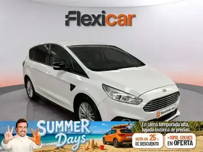 Usado Ford S-MAX Trend 120 CV (88 kW) 2016 Blanco Monovolumen