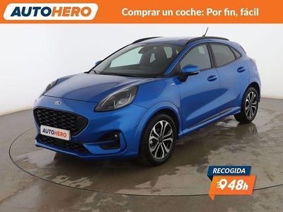 Azul Usado 2024 Ford Puma ST-Line | 20.499 € (Precio justo)