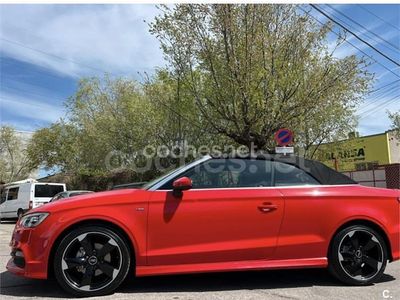 Usado Audi A3 Cabriolet Ambiente 150 CV (110 kW) 2014 Rojo Descapotable