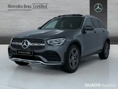 Usado Mercedes GLC220 194 CV (142 kW) 2022 Gris selenita SUV