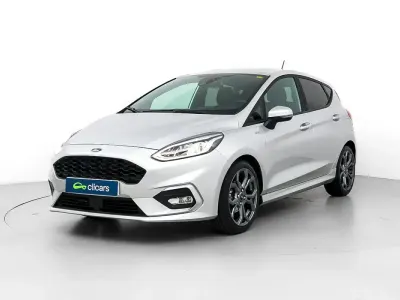 Usado Ford Fiesta ST-Line 100 CV (73 kW) 2018 Gris / plata Utilitario