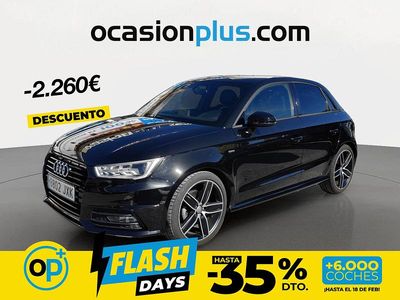 Usado Audi A1 S-Line 125 CV (91 kW) 2017 Negro Utilitario