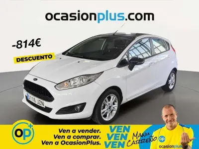 Usado Ford Fiesta Trend 101 CV (74 kW) 2017 Blanco Utilitario