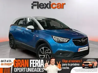 Käytetty Opel Crossland X Design Edition 110 HP (80 kW) 2018 Sininen Katumaasturi