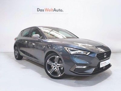 Usado Seat Leon FR 150 CV (110 kW) 2021 Gris / plata Berlina