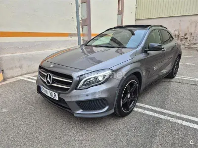 Käytetty Mercedes GLA200 AMG line 156 HP (114 kW) 2014 Harmaa Katumaasturi