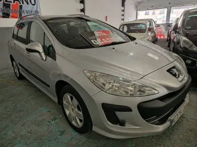 Usado Peugeot 308 SW 110 CV (80 kW) 2009 Gris / plata Familiar