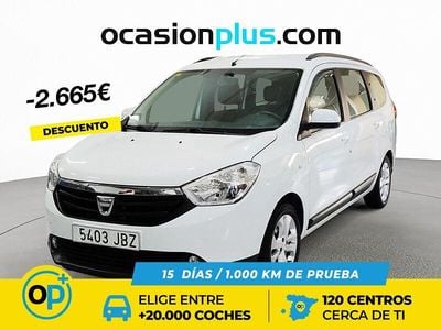 Blanco Usado 2015 Dacia Lodgy Lauréate Monovolumen | 8990 € (Precio justo)