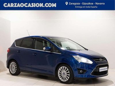 Begagnad Ford C-MAX Titanium 125 HK (91 kW) 2014 Blå Minibuss