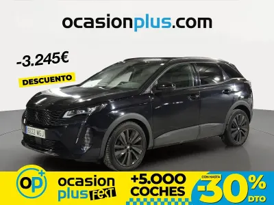 Usado Peugeot 3008 GT 130 CV (95 kW) 2023 Negro SUV