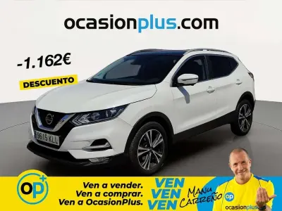 Usado Nissan Qashqai N-Connecta 116 CV (85 kW) 2018 Blanco SUV
