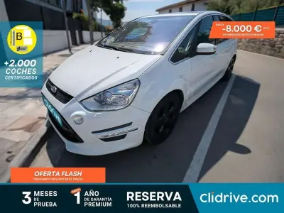 Usado Ford S-MAX Titanium S 200 CV (147 kW) 2012 Blanco Monovolumen