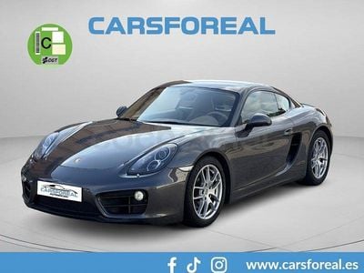 Usado Porsche Cayman 275 CV (202 kW) 2014 Gris / plata Coupe