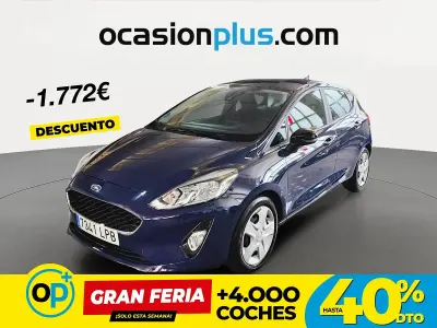 Usado Ford Fiesta Trend 125 CV (91 kW) 2021 Azul Utilitario