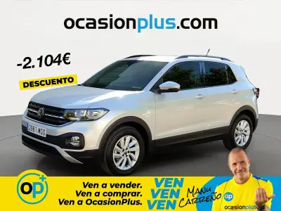 Usado VW T-Cross Advance 110 CV (80 kW) 2023 Gris SUV