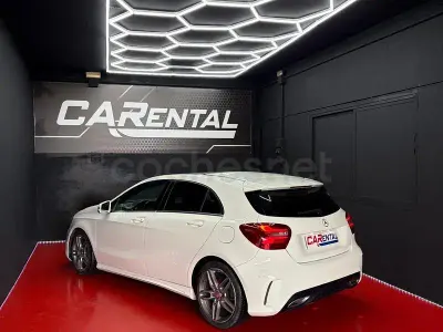Usado Mercedes A200 AMG line 136 CV (100 kW) 2016 Blanco Utilitario