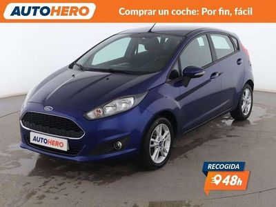Azul Usado 2016 Ford Fiesta Trend Berlina | 7999 € (Precio justo)