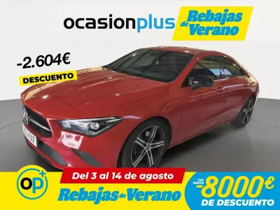 Usado Mercedes CLA200 163 CV (119 kW) 2019 Rojo Coupe