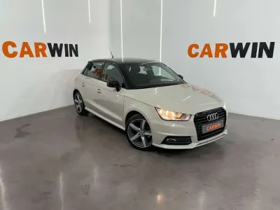 Usado Audi A1 Sportback Comfort 95 CV (69 kW) 2018 Gris Utilitario