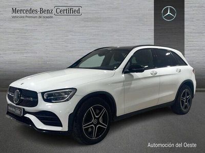 Usado Mercedes GLC220 AMG line 194 CV (142 kW) 2021 Blanco SUV
