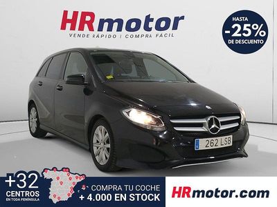 Usado Mercedes B180 Style 109 CV (80 kW) 2017 Negro Monovolumen