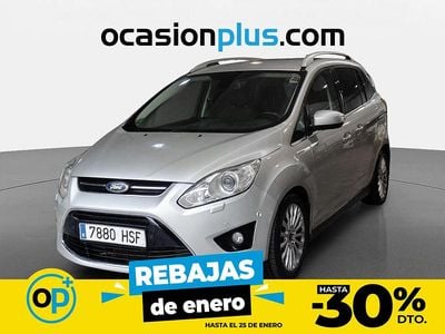 Gris Usado 2013 Ford C-MAX Titanium Monovolumen | 7600 € (Precio justo)