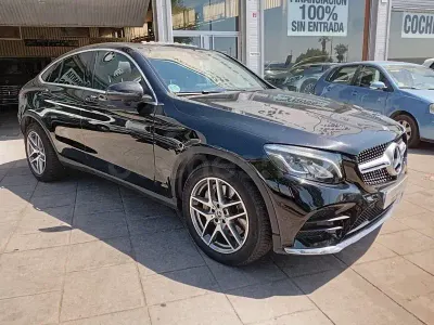 Usado Mercedes GLC220 170 CV (125 kW) 2017 Negro SUV