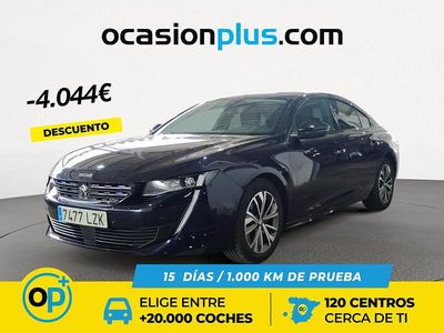 Usado Peugeot 508 Allure 225 CV (165 kW) 2022 Azul Berlina