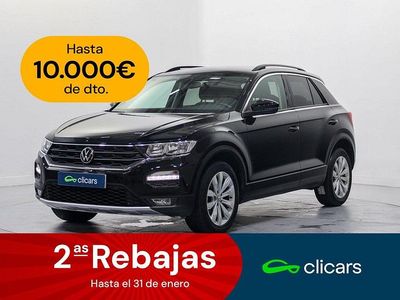 Negro Usado 2020 VW T-Roc Advance SUV | 18.490 € (Precio justo)