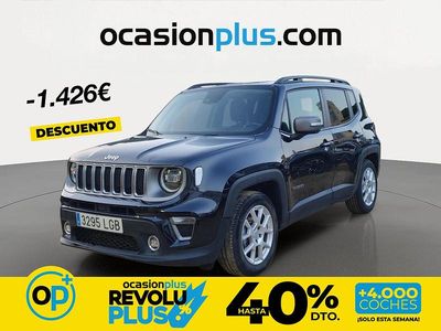 Usado Jeep Renegade Limited 120 CV (88 kW) 2020 Negro SUV